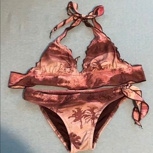 Cute beachy bikini, NEVER WORN